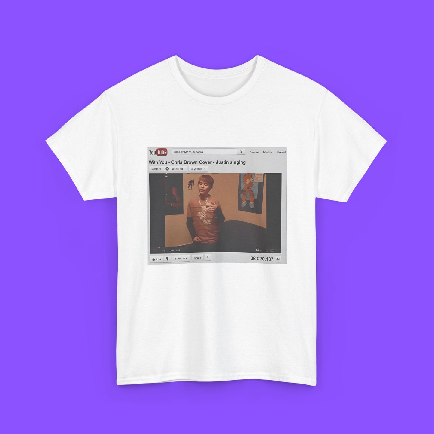 Justin Bieber With You T-Shirt