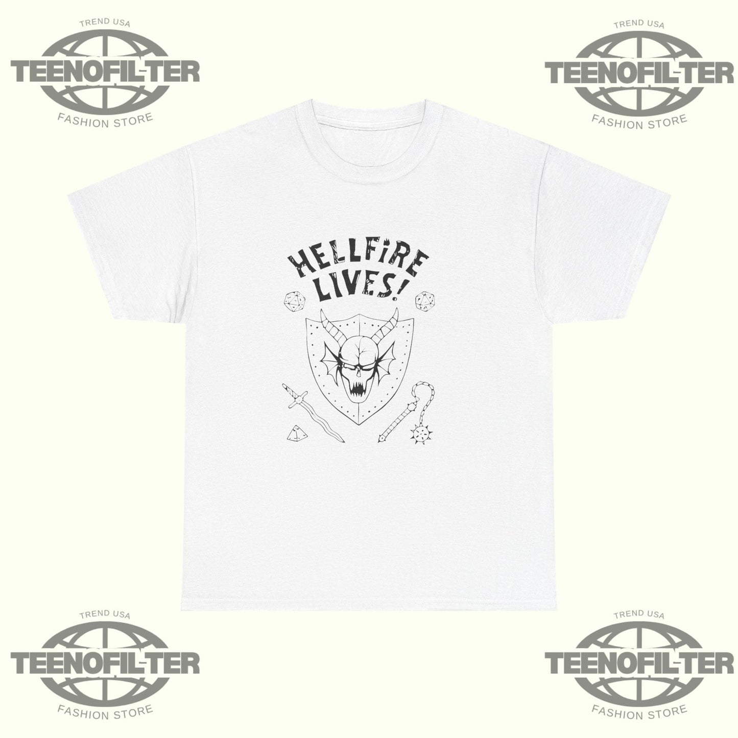 Dustin El Lives T-Shirt Printify