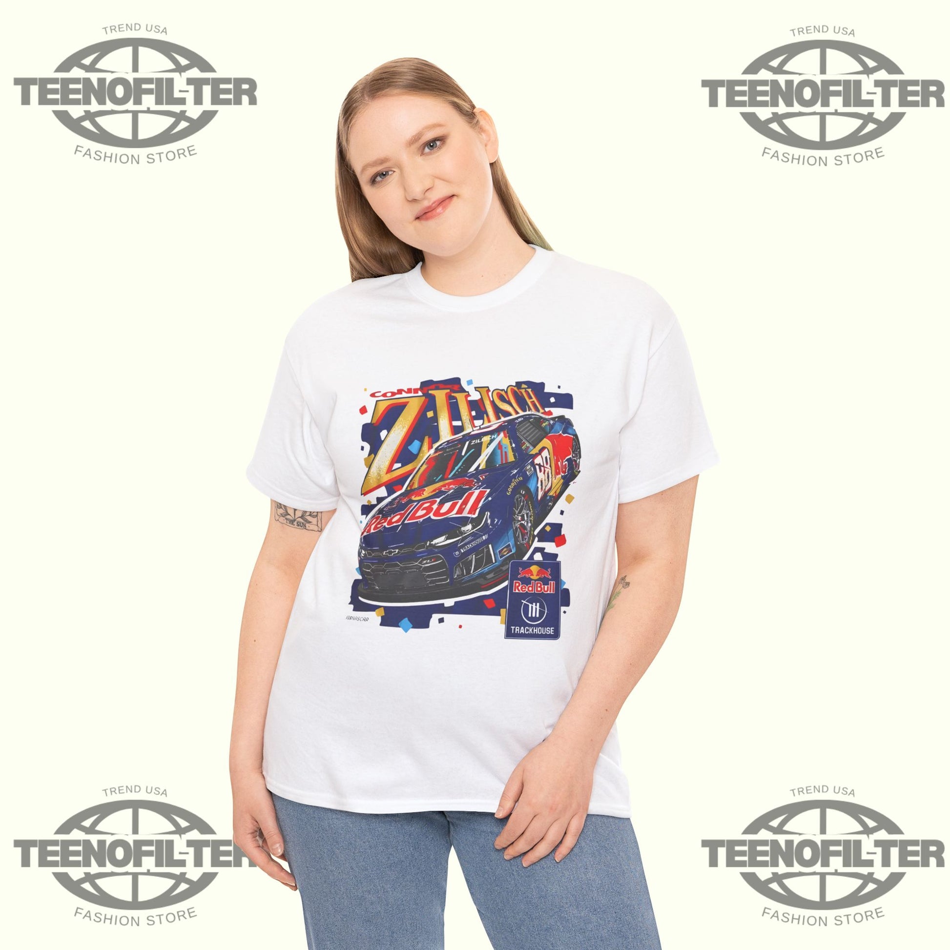 Connor Zilisch x Red Bull Racing T-Shirt - Tee No Filter