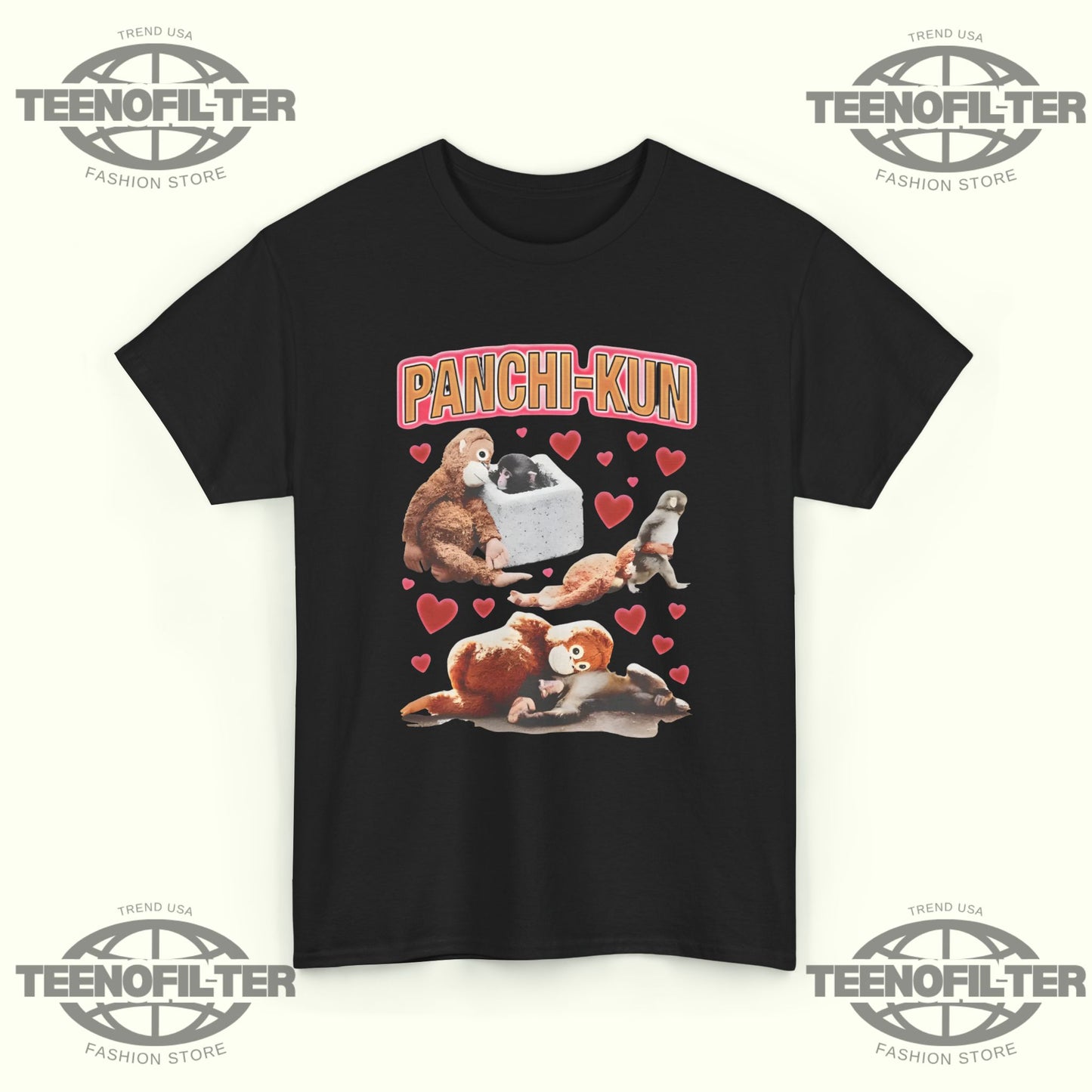 Panchi-Kun Rap T-Shirt - Tee No Filter