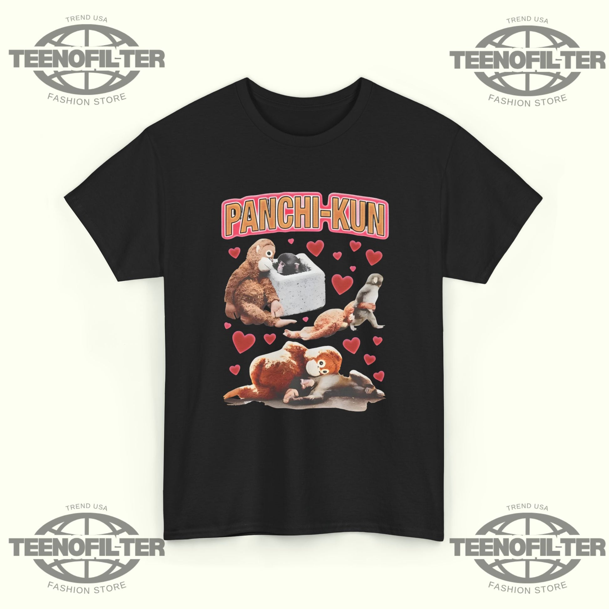Panchi-Kun Rap T-Shirt - Tee No Filter