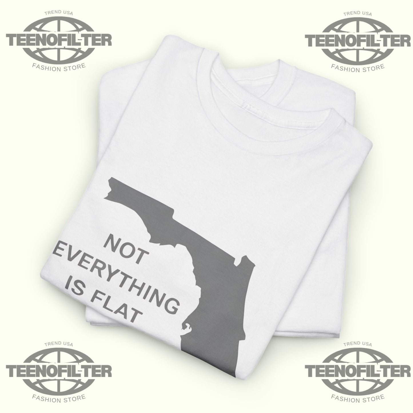 Not Everything Is Flat In Florida T-Shirt Printify