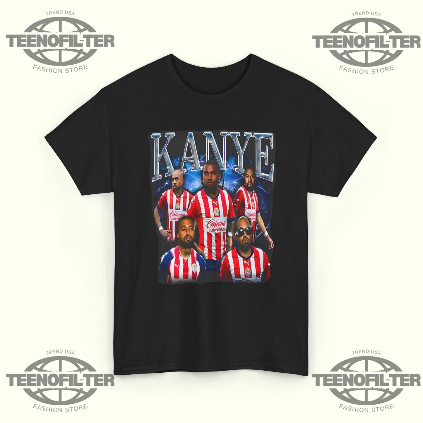 Kanye West X Chivas Club T-shirt - Tee No Filter