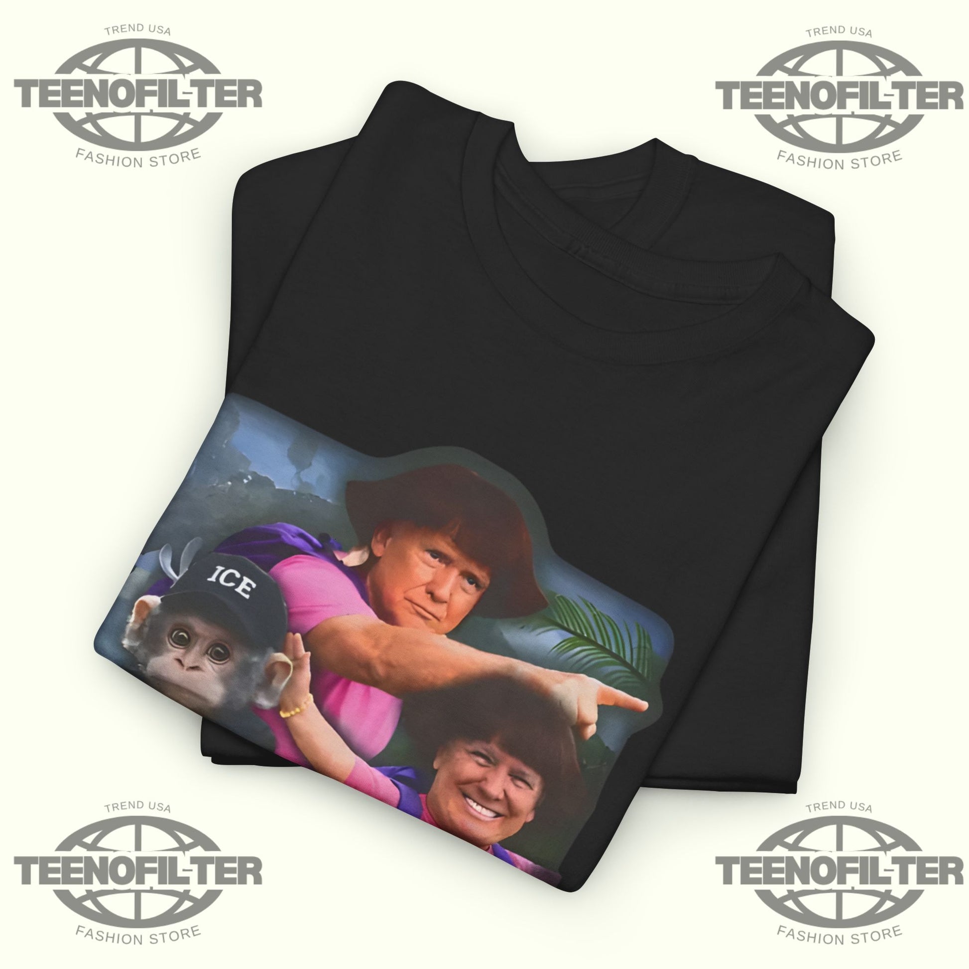 Trump Dora The Explorer T-shirt - Tee No Filter