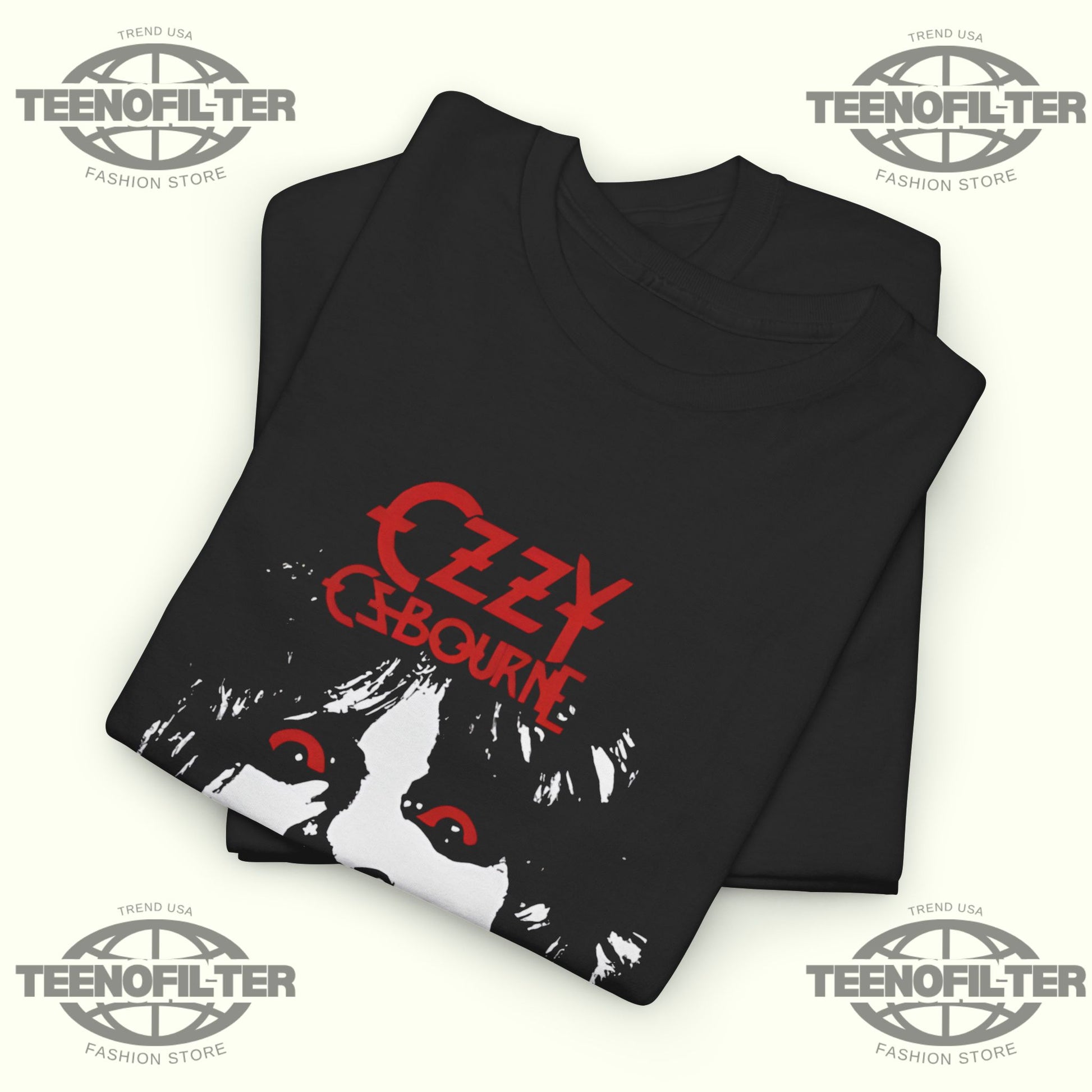 Yungblud x Ozzy Osbourne Vampire Scream T-Shirt – Gothic Rock Legend Punk Chaos Graphic Tee - Tee No Filter