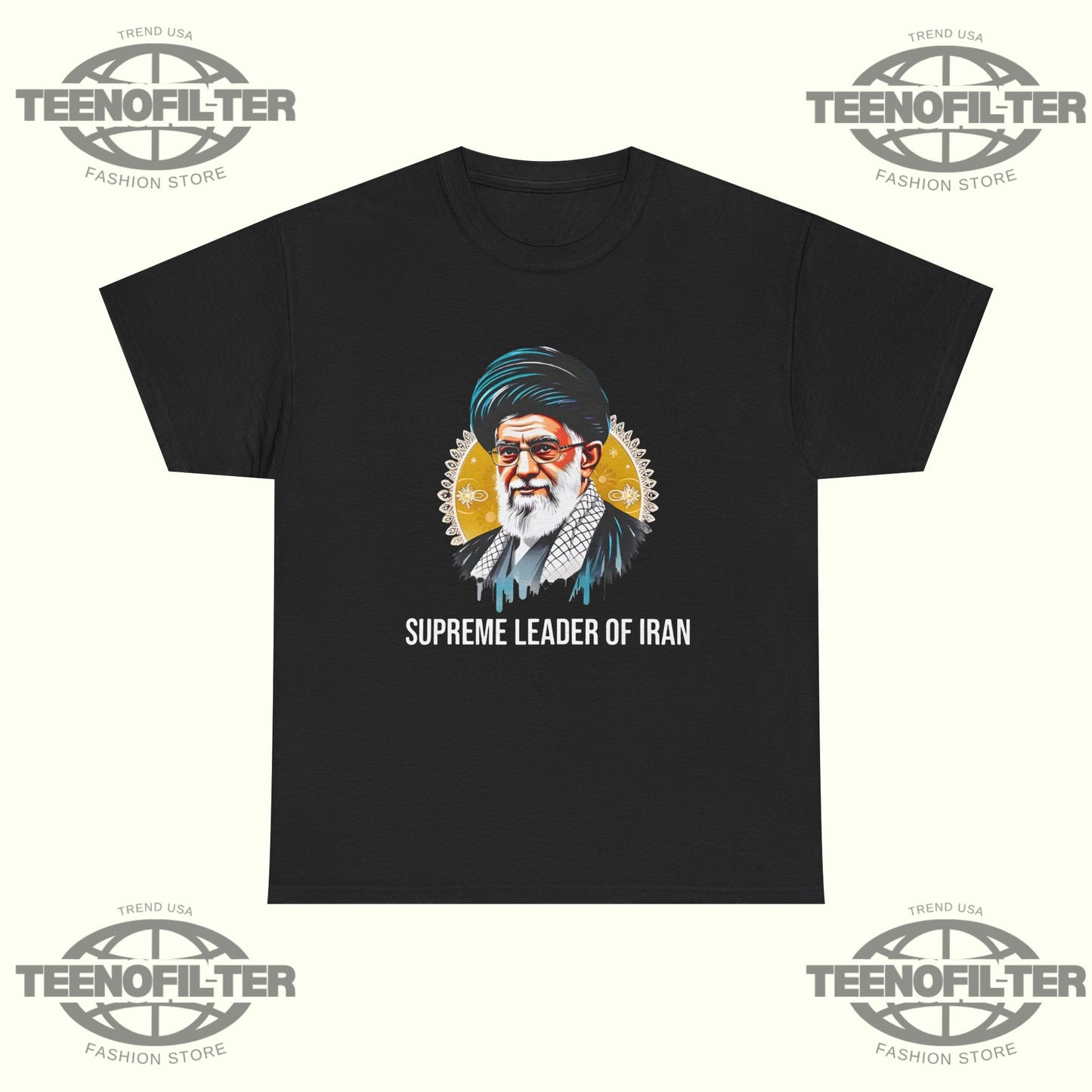 Supreme Leader of Iran T-Shirt – Honor and Strength Tribute Tee - Tee No Filter