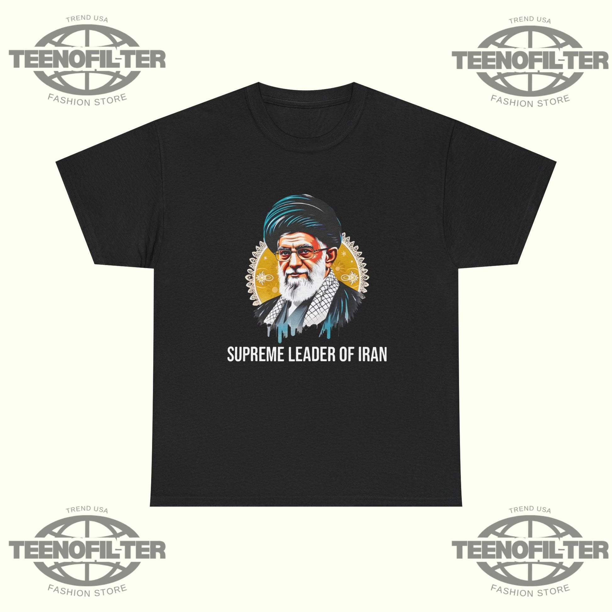 Supreme Leader of Iran T-Shirt – Honor and Strength Tribute Tee - Tee No Filter