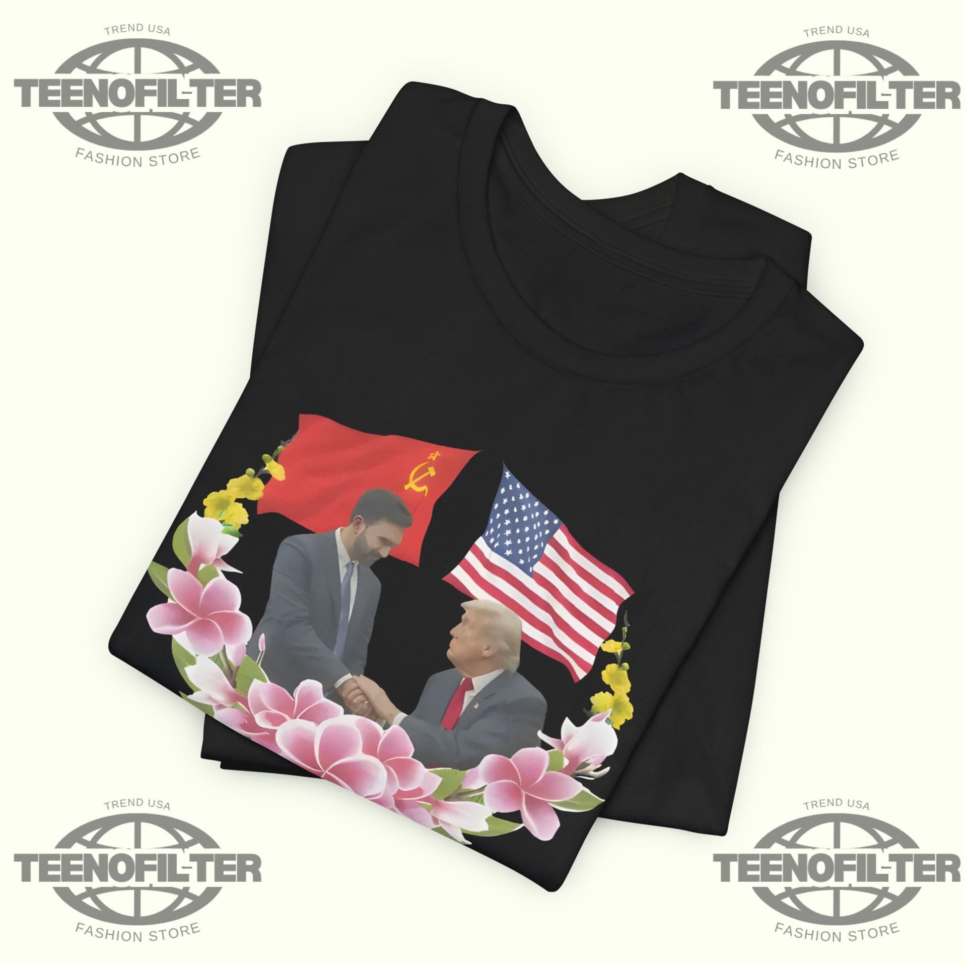 Peace Summit Donald Trump and Zohran Mamdani T-Shirt Printify