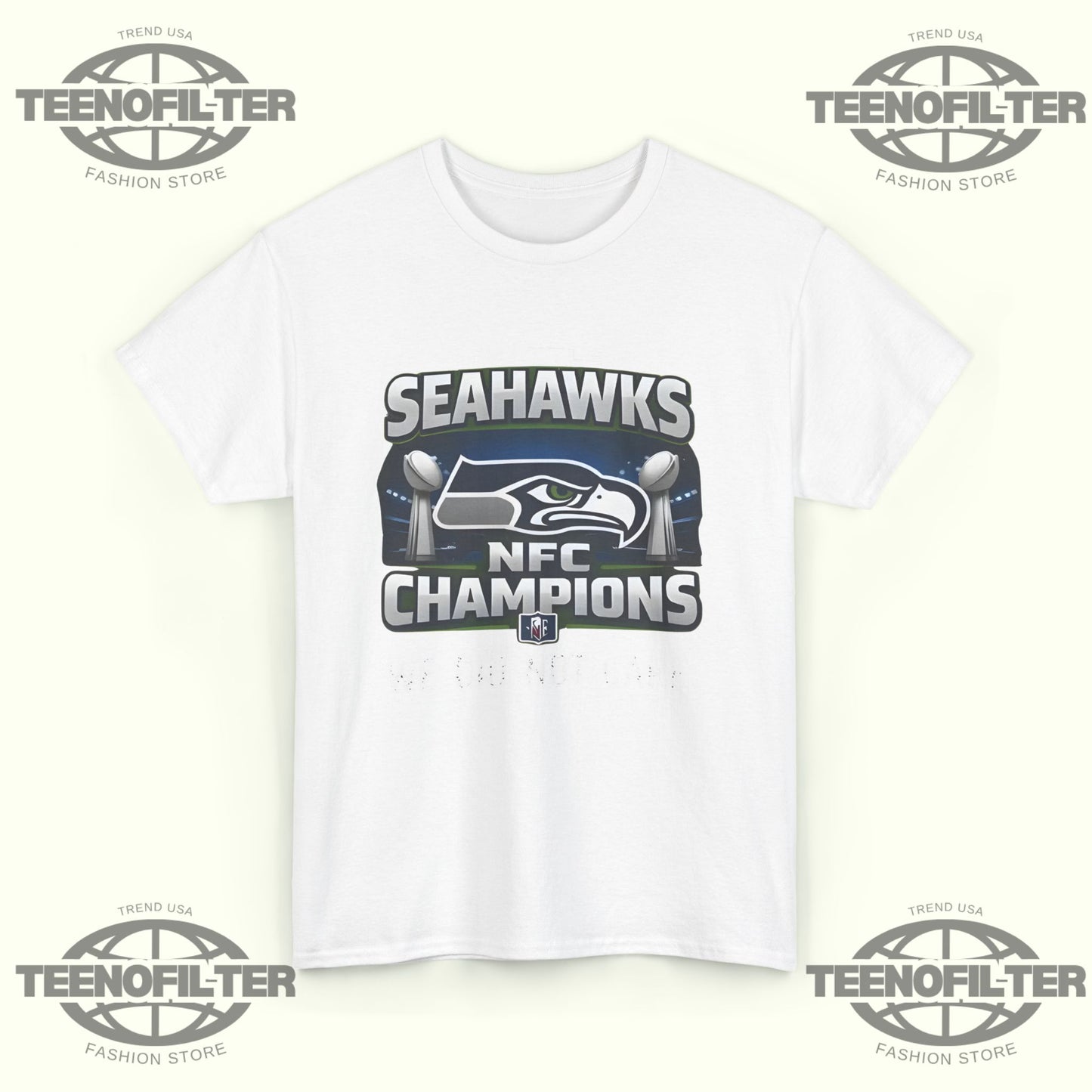 Seahawks We Did Not Care T-Shirt - Tee No Filter