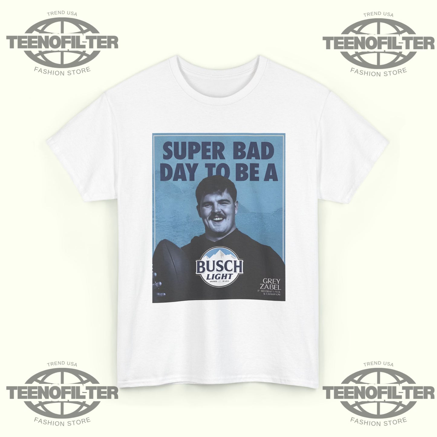 Seattle Seahawks Super Bad Day to Be a Busch Light T‑Shirt - Tee No Filter