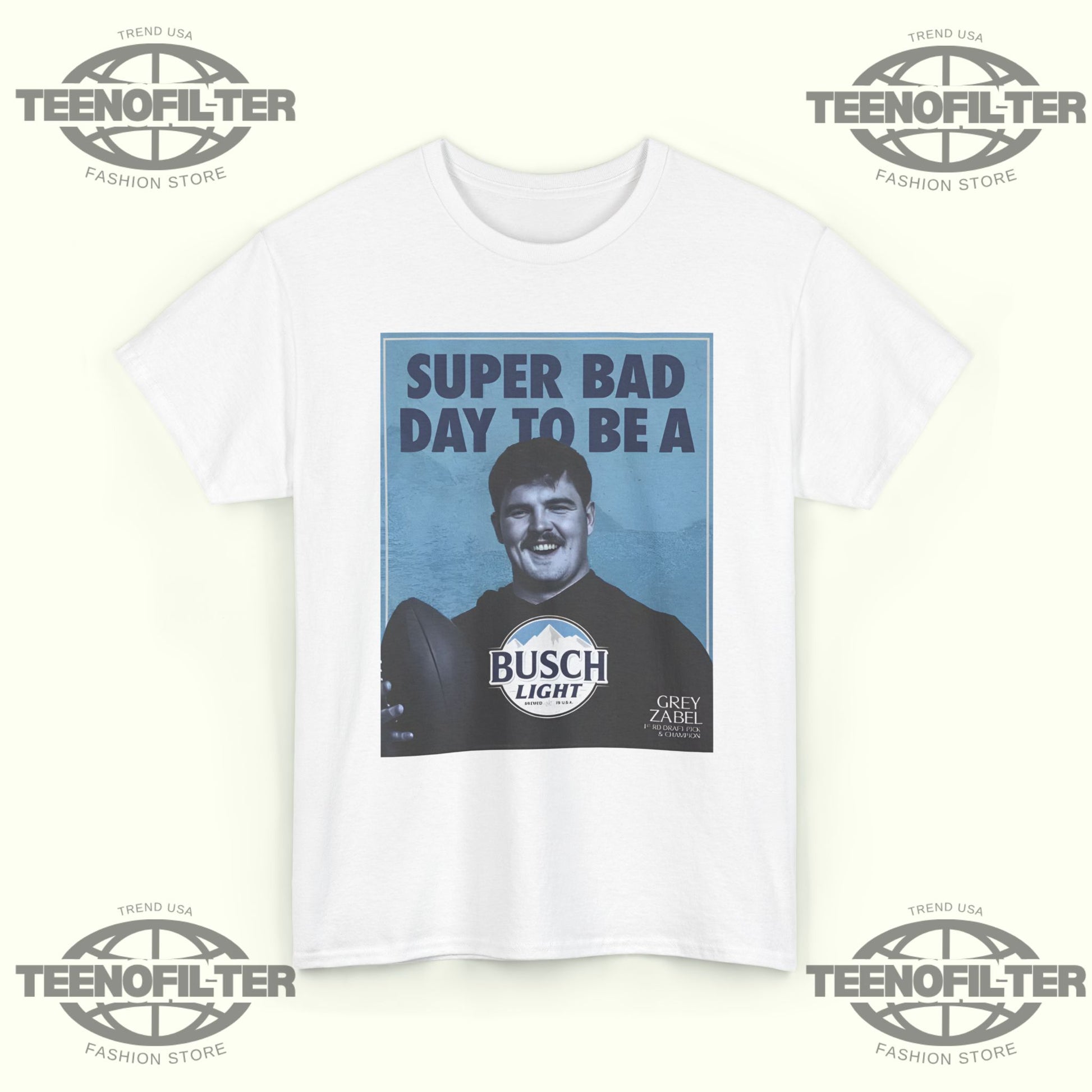 Seattle Seahawks Super Bad Day to Be a Busch Light T‑Shirt - Tee No Filter
