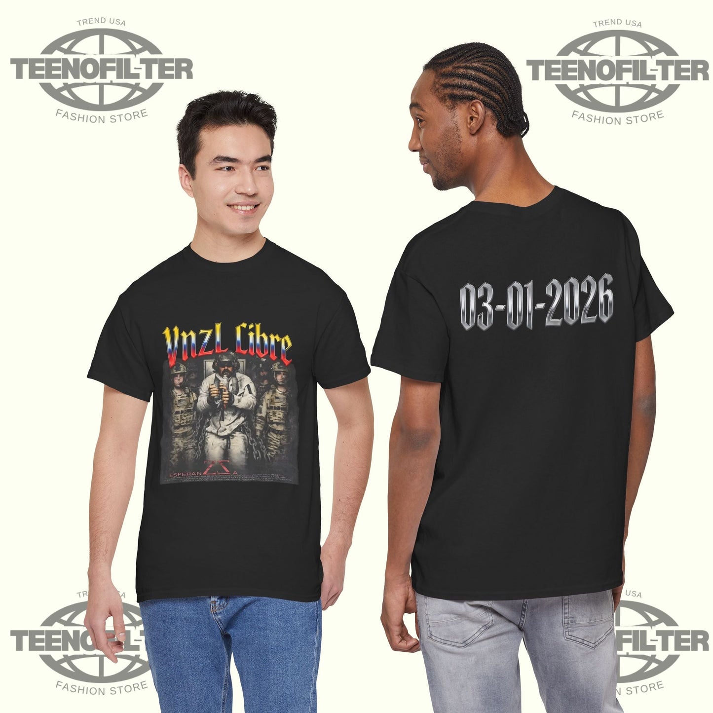 Venezuela Libre T-Shirt Printify