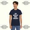 In Helly We Trust T-Shirt – USA Hockey Pride & Goalie Greatness Tribute - Tee No Filter