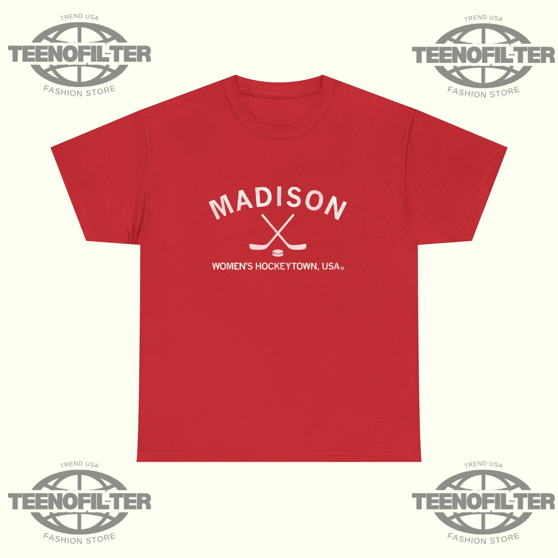 Madison Women’s Hockeytown USA T-Shirt - Tee No Filter