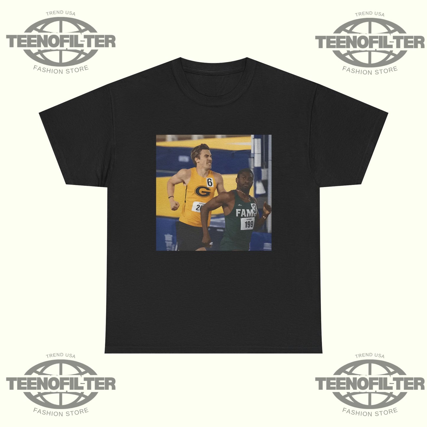 The 10-Second Head Start T-Shirt – HBCU Rivalry Energy Meets Viral Streetwear Culture - Tee No Filter