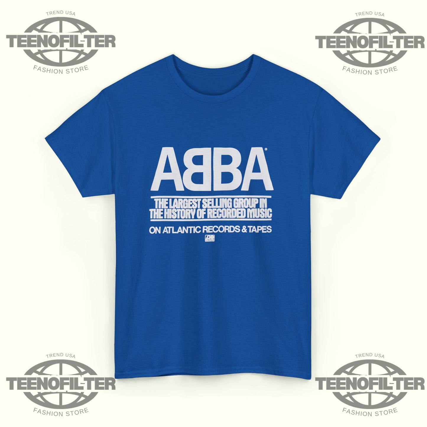 1979 Abba Atlantic Records Promo T-shirt - Tee No Filter