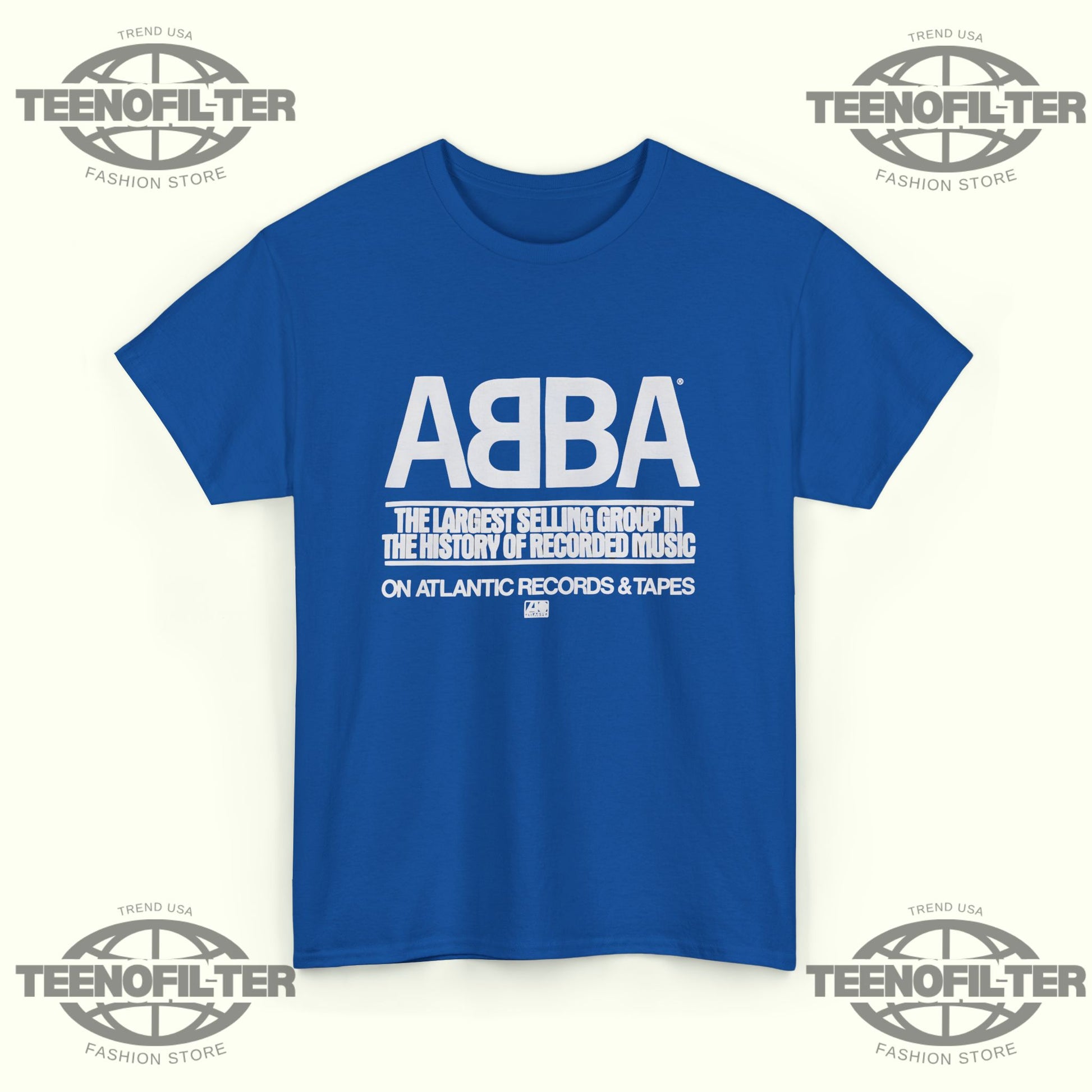 1979 Abba Atlantic Records Promo T-shirt - Tee No Filter