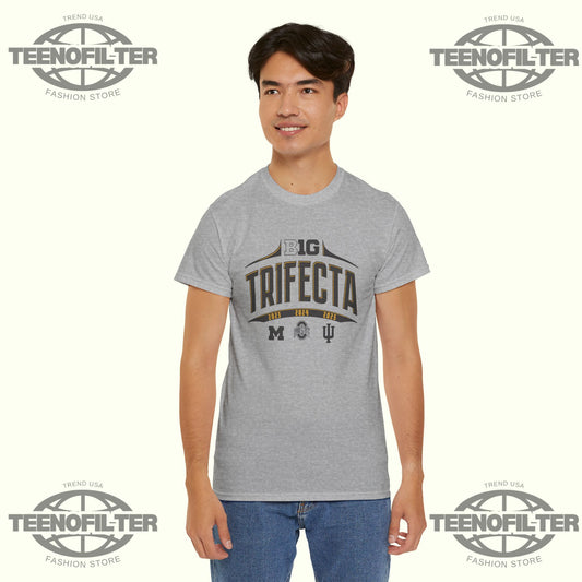 Big Ten Trifecta T-shirt - Tee No Filter
