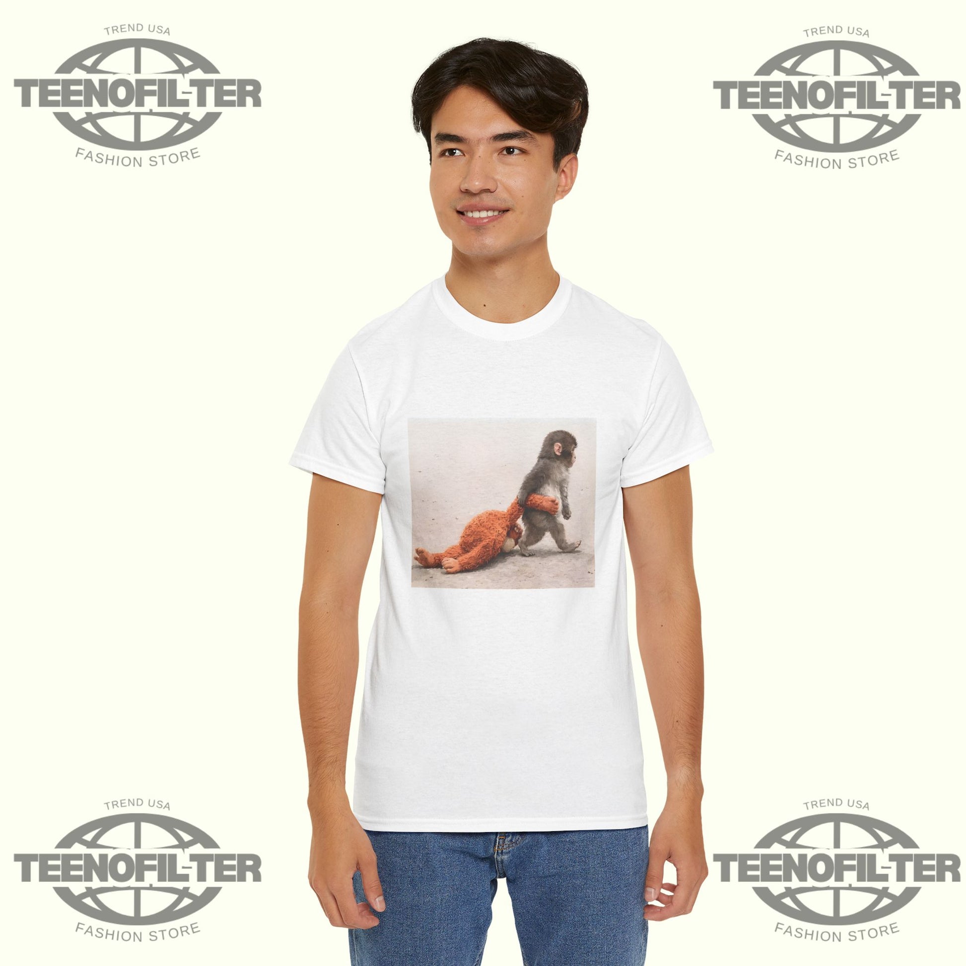 Punch The Monkey T-Shirt - Tee No Filter