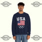 USA Olympic White House Visit Sweatshirt – Team USA Champions Edition Patriotic Crewneck - Tee No Filter