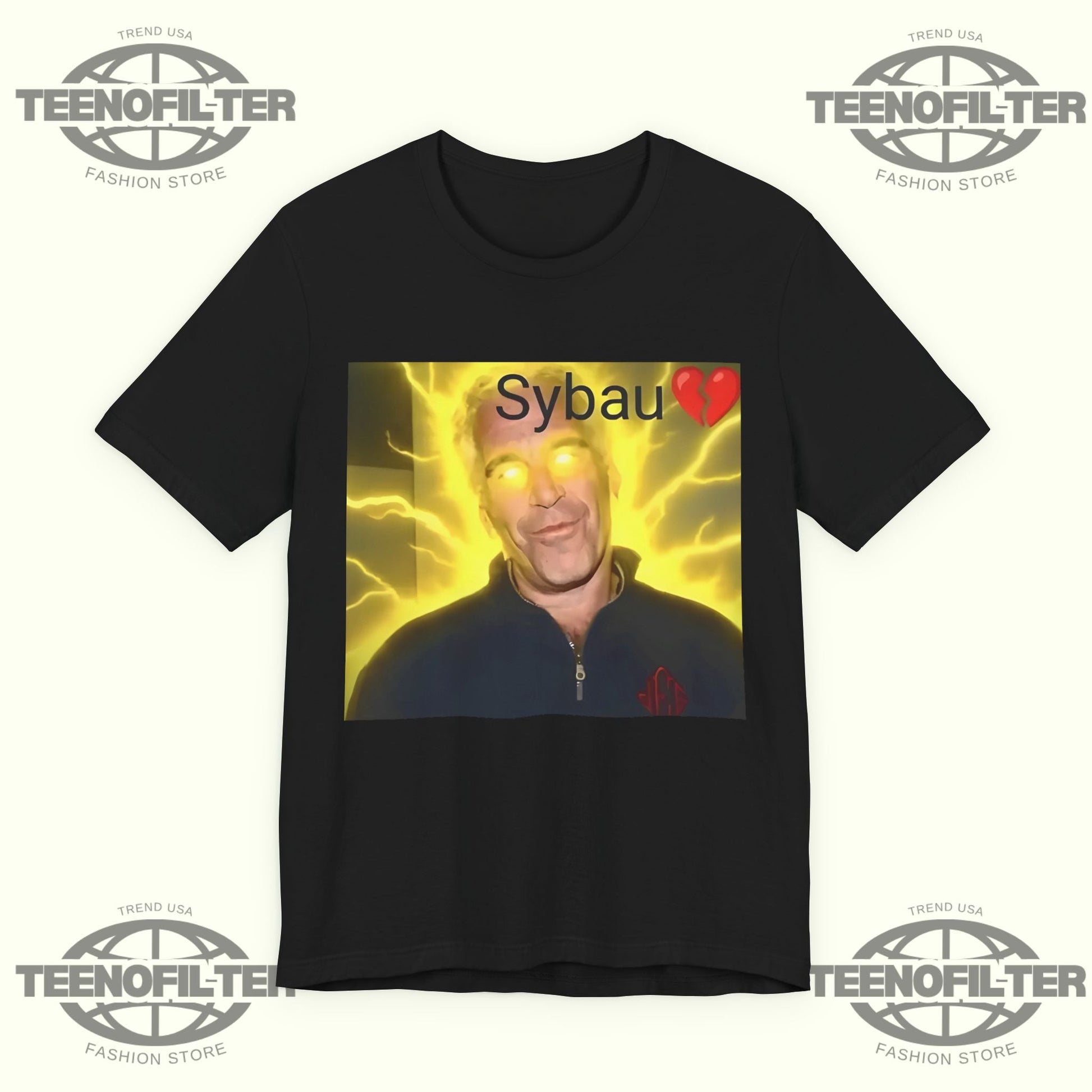 Sybau Jeffrey Epstein T-Shirt Printify