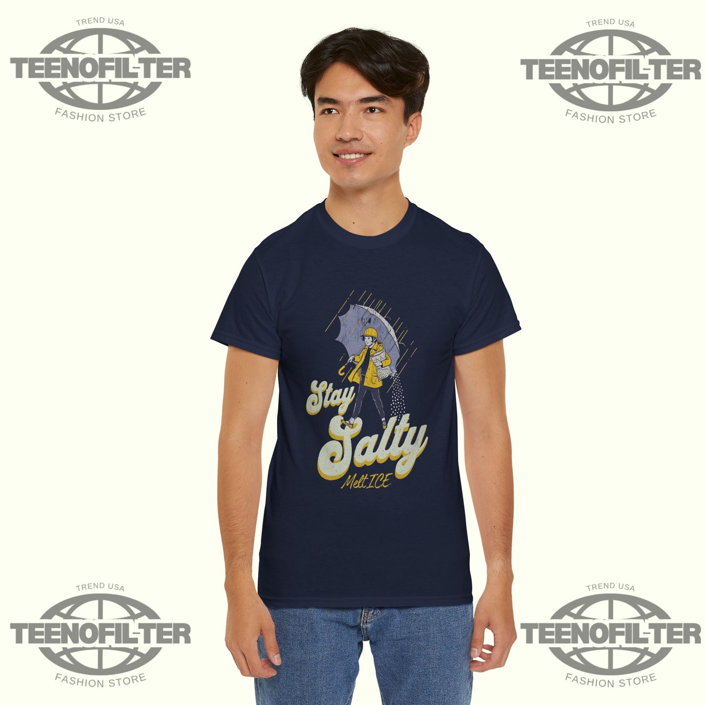 Stay Salty Melt Ice T-Shirt - Tee No Filter