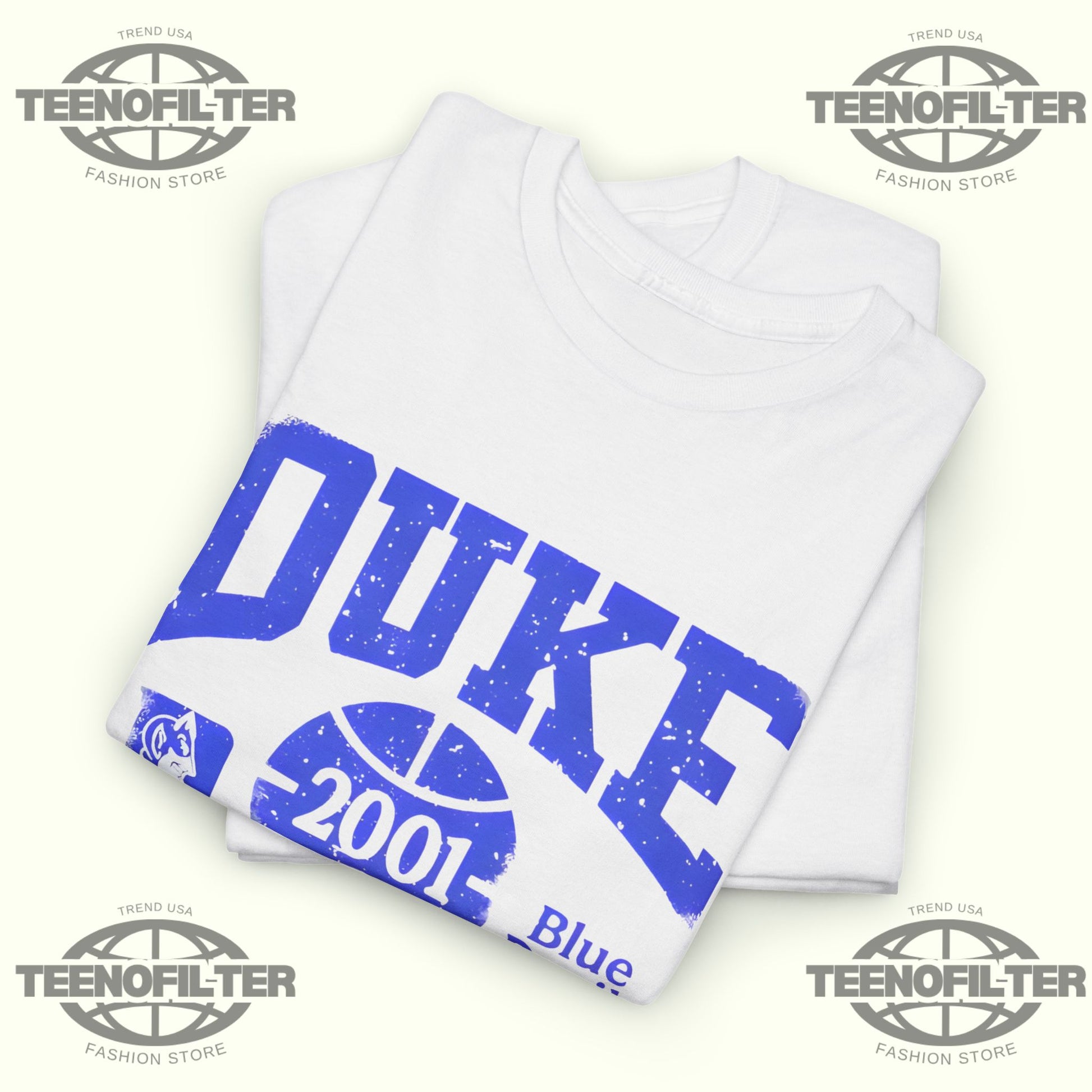 Duke Blue Devils 2001 National Champions T-Shirt – Iconic NCAA Basketball Legacy Tee - Tee No Filter