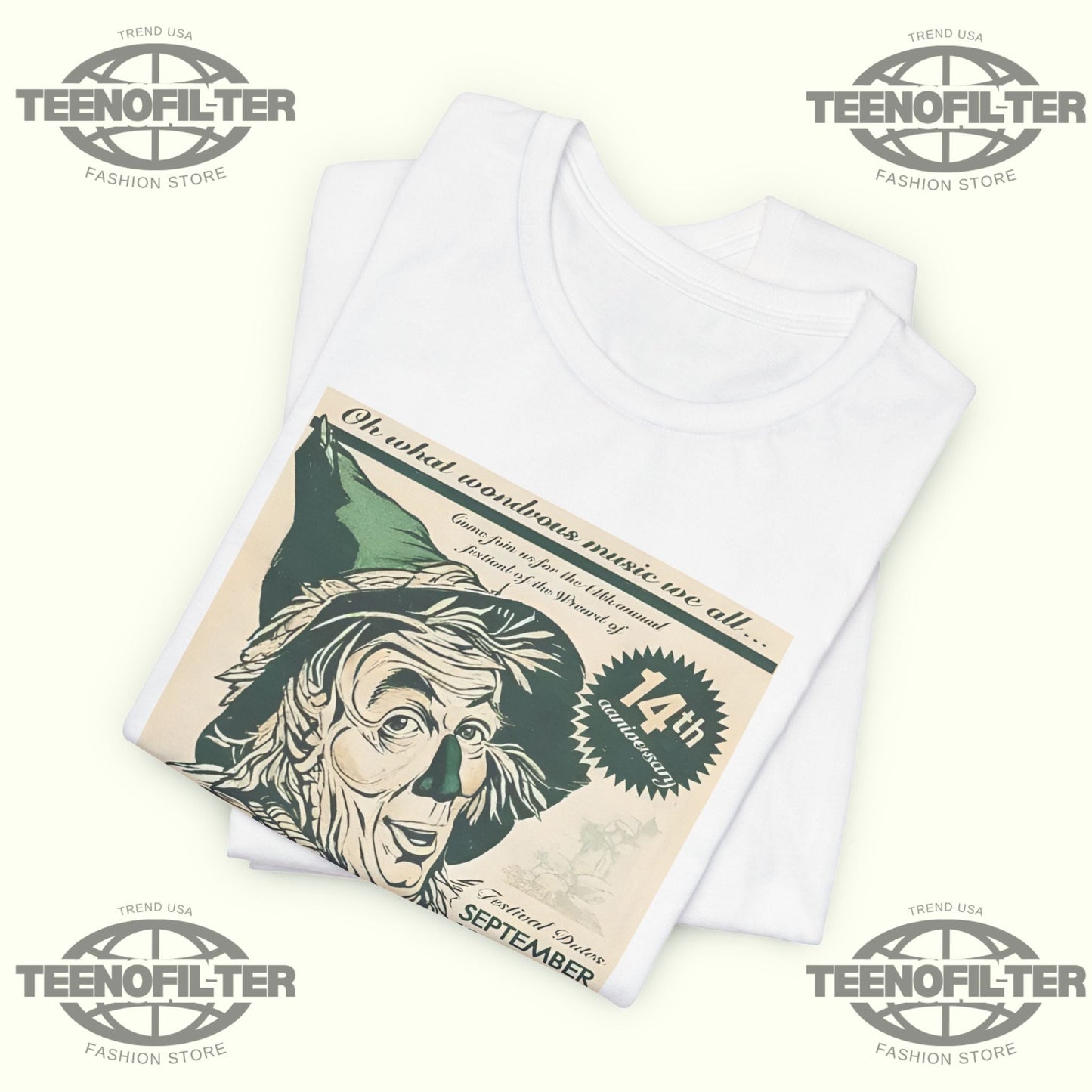 Chaesterton Indiana Wizard of Oz T-Shirt Printify