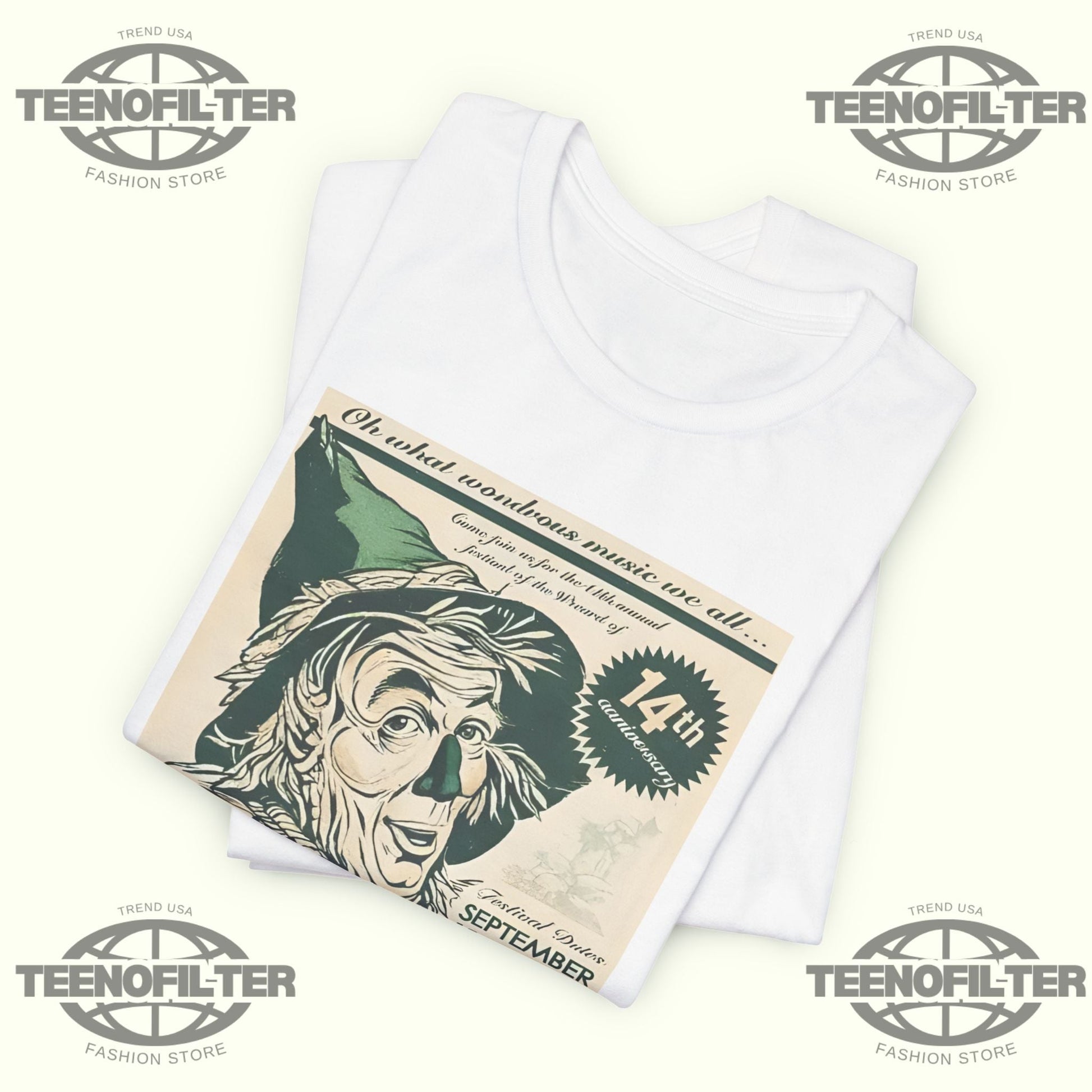Chaesterton Indiana Wizard of Oz T-Shirt Printify