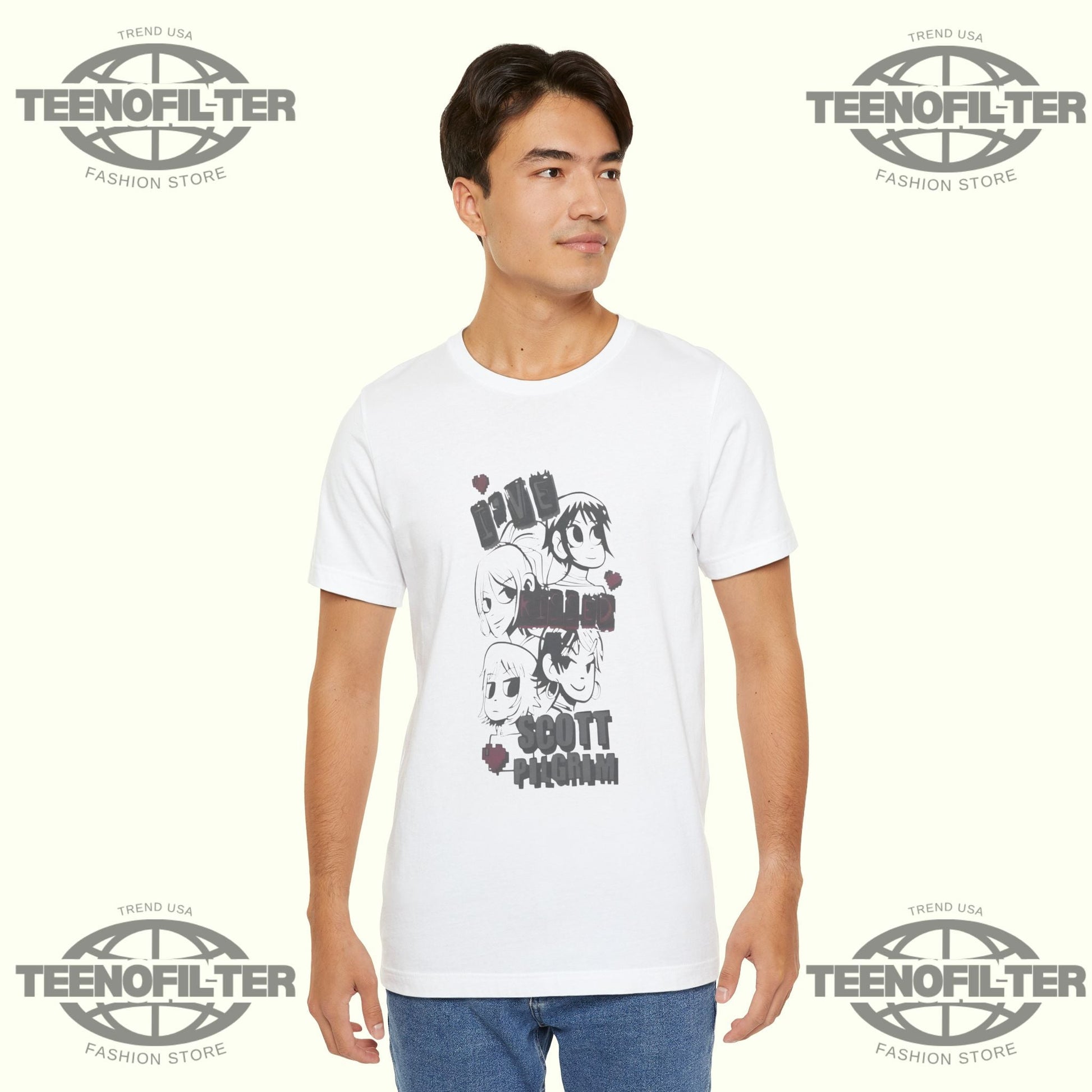 The Scott Pilgrim I’ve Kissed Scott Pilgrim T-Shirt Printify