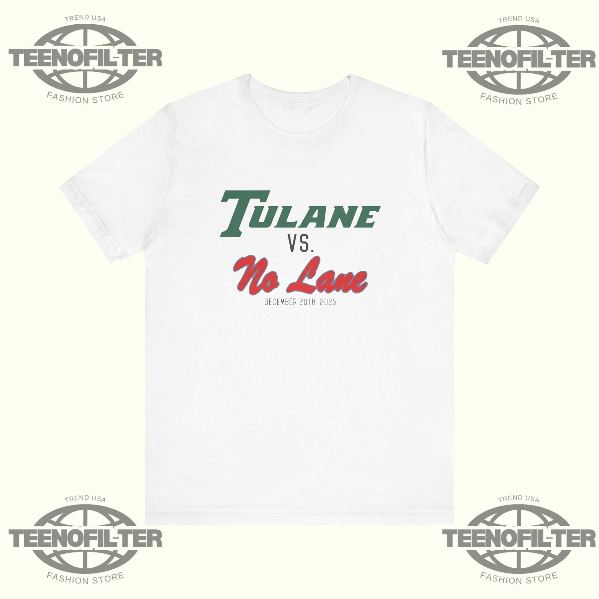 Tulane vs No Laine T-Shirt Printify