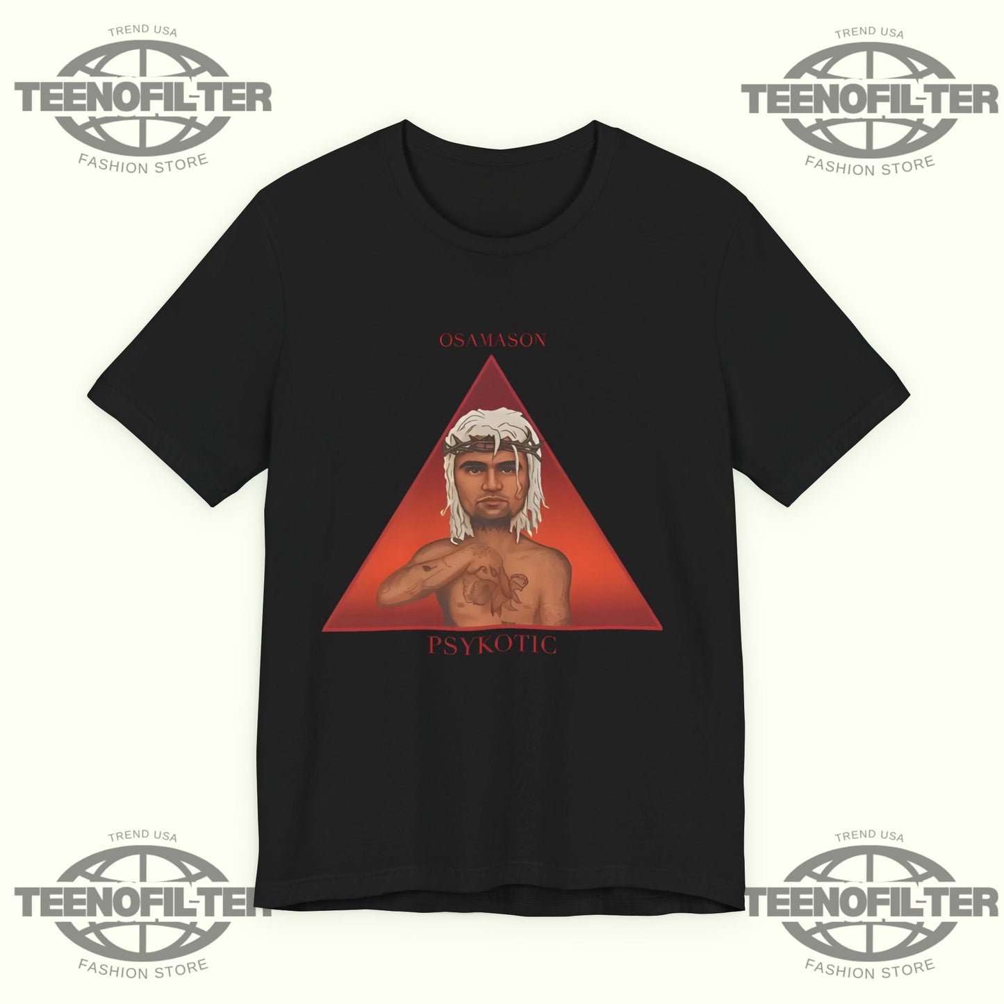 JD Vance Osamason Psykotic T-Shirt Printify
