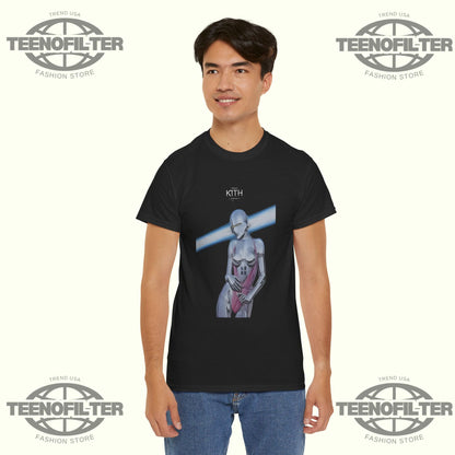 Julio Rodriguez Kith T-Shirt – Futuristic Artwear Statement Inspired by Sorayama Aesthetics Printify