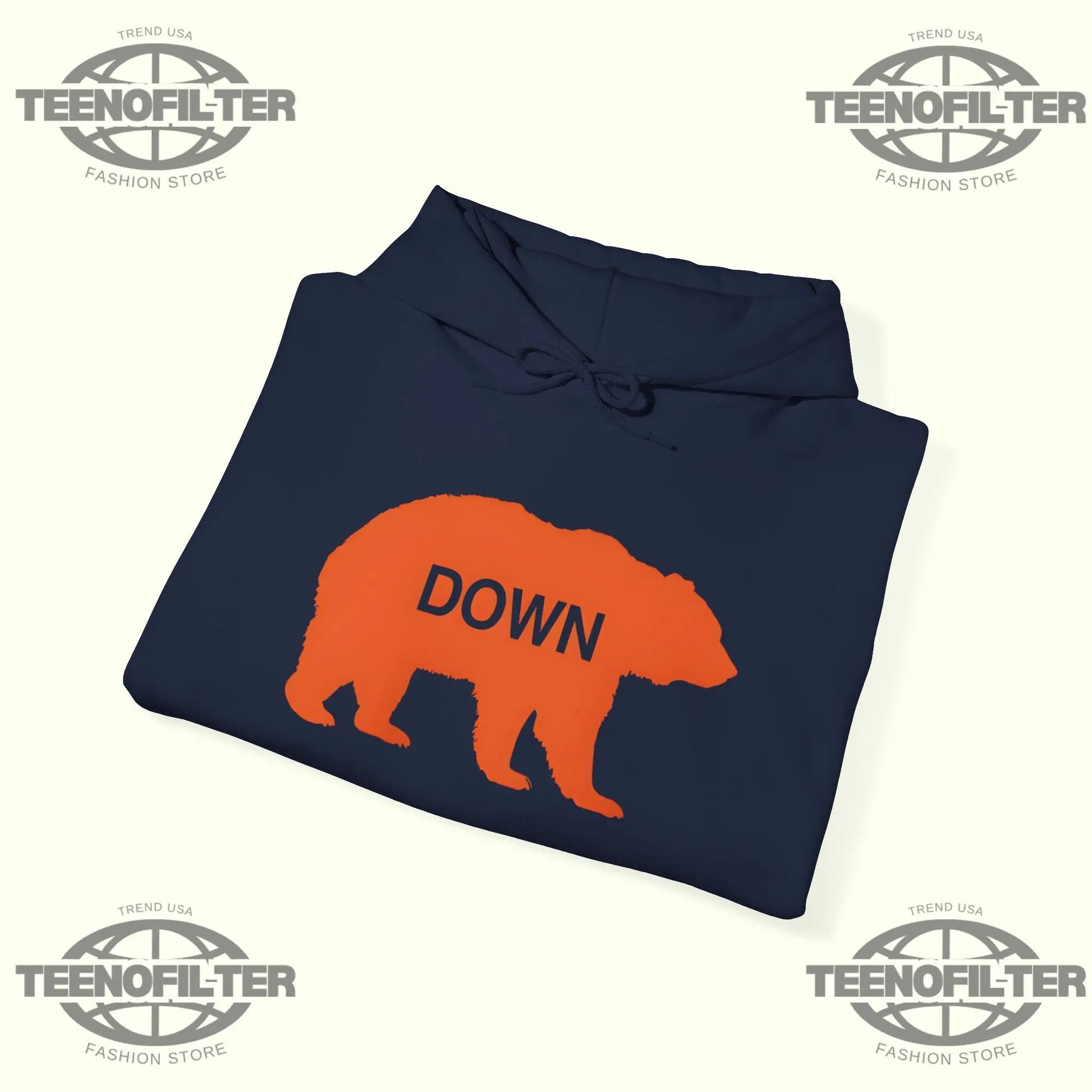 Kyle Brandt Walking Bear Down Hoodie Printify