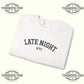 Late Night NYC Sweatshirt Printify
