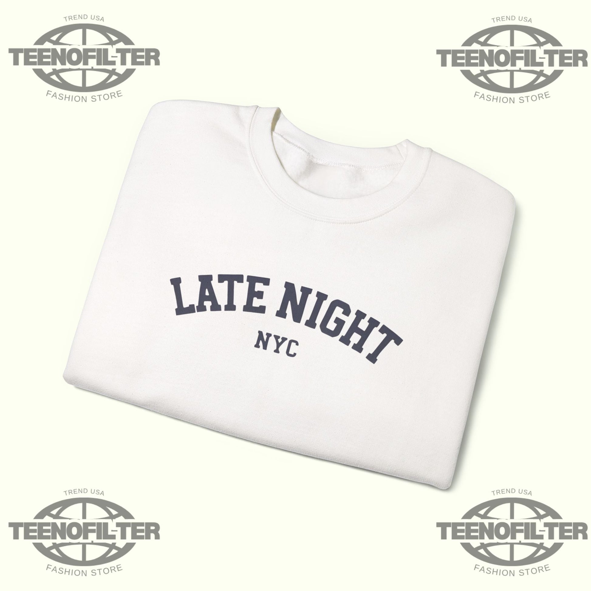 Late Night NYC Sweatshirt Printify