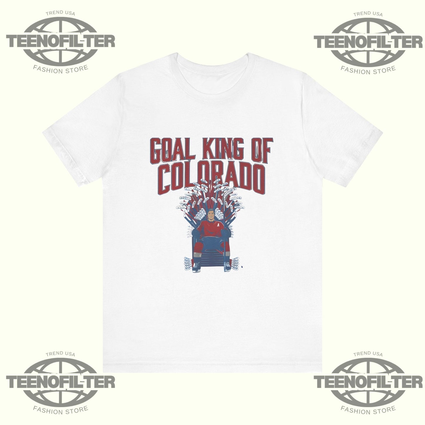 Goal King of Colorado T-Shirt Printify