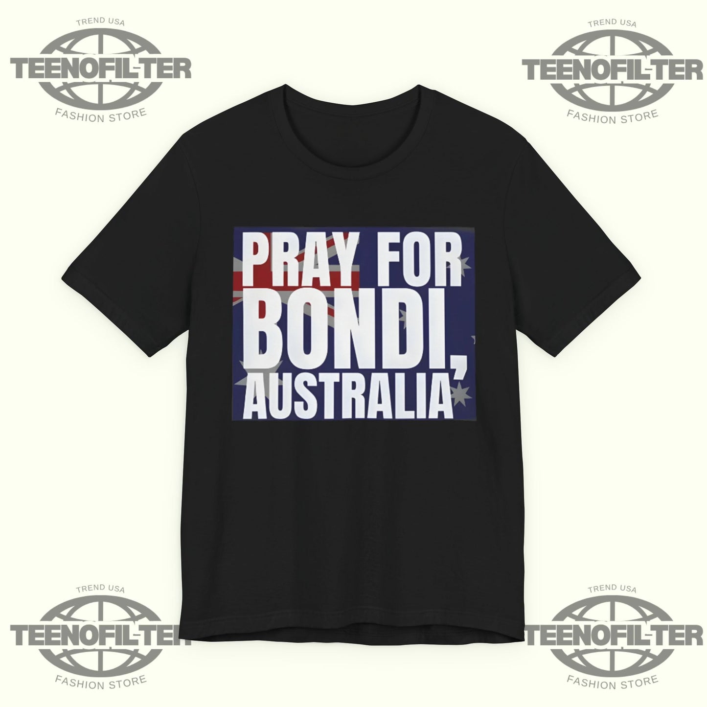 Pray For Bondi Australia T-Shirt Printify