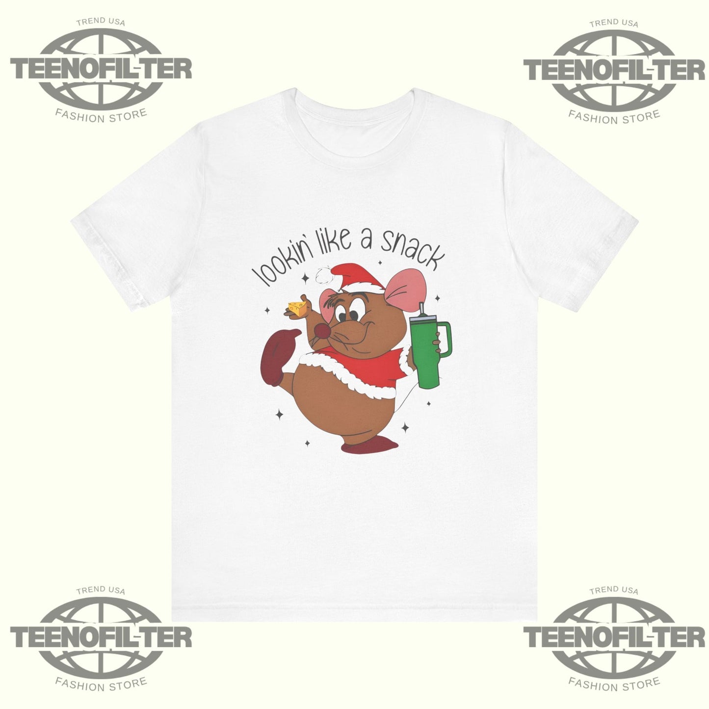 Looking Like A Snack Christmas T-shirt Printify