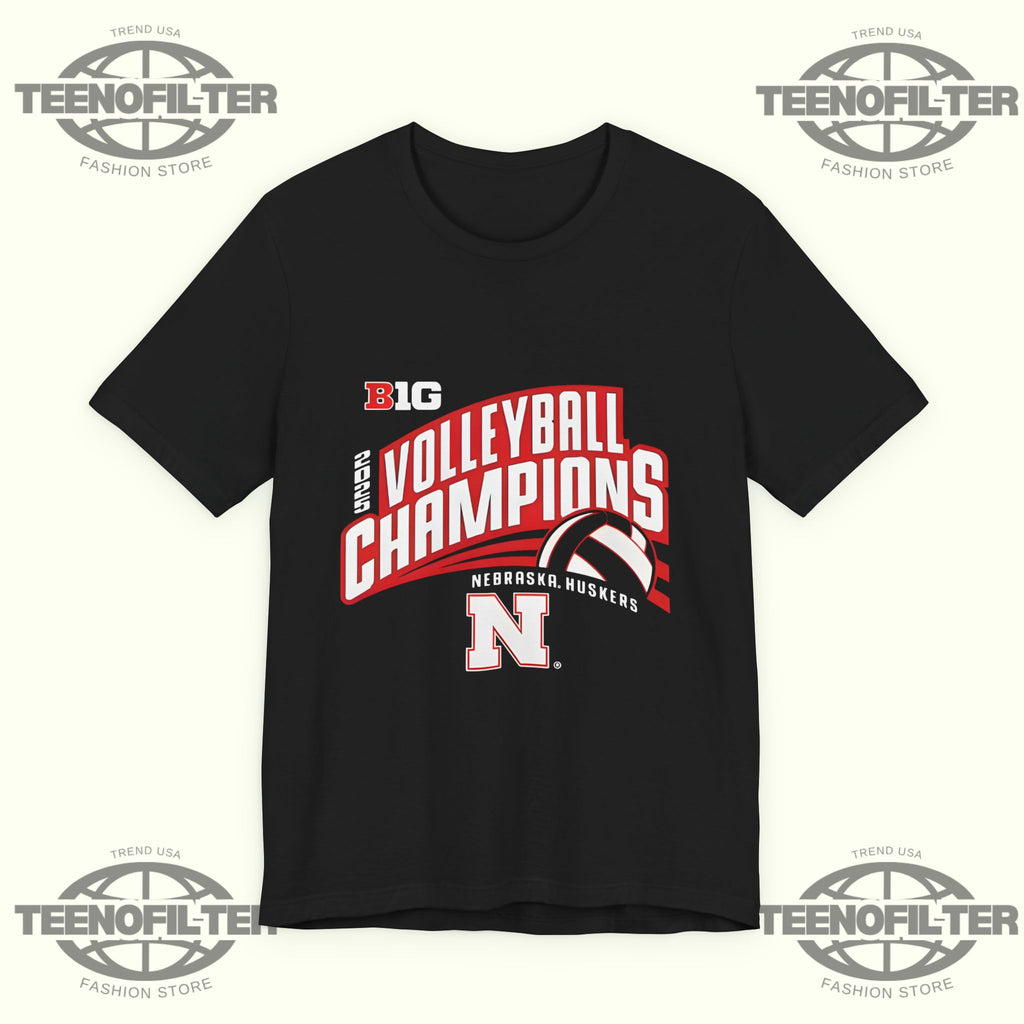 Nebraska Huskers Volleyball Champions 2025 T-Shirt