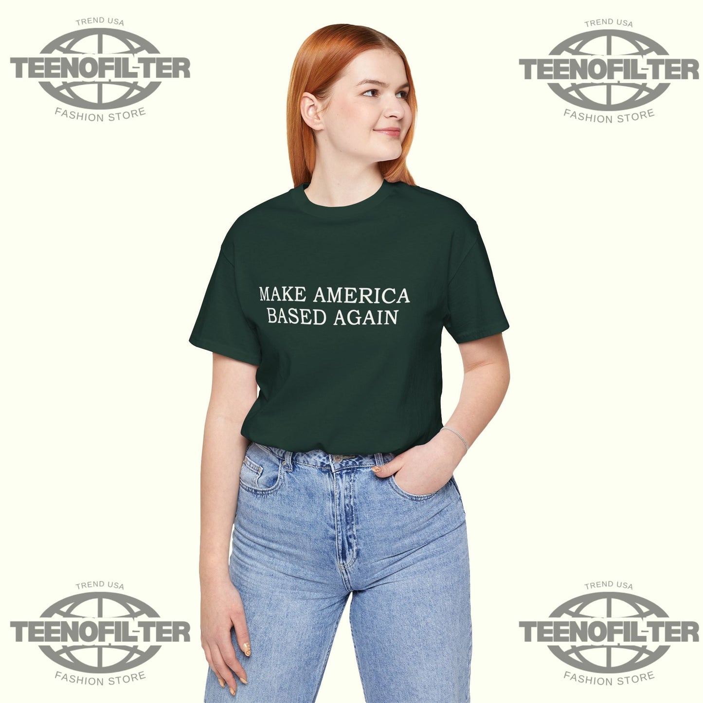 Make America Based Again T-Shirt Printify